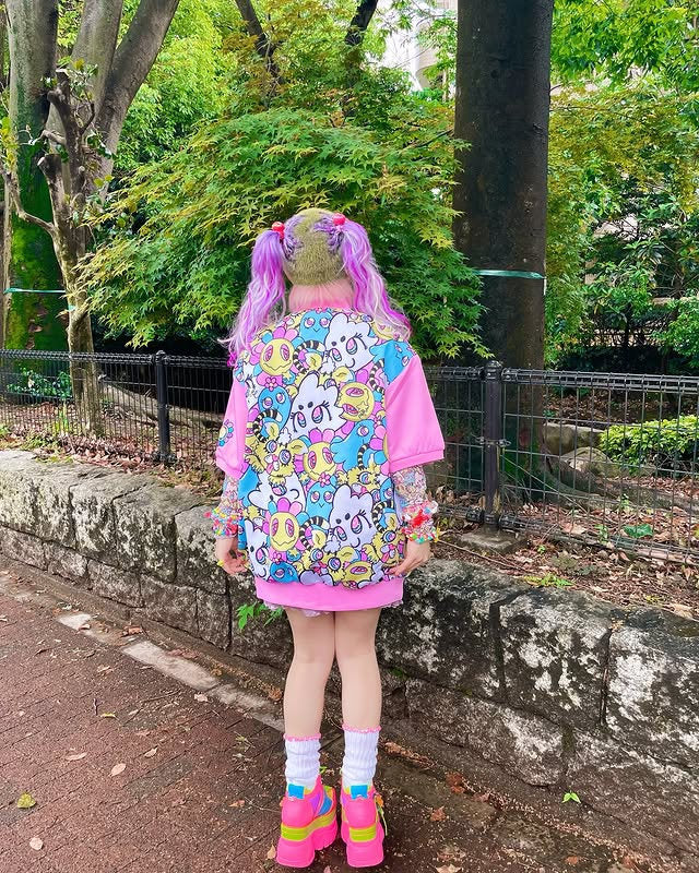 Ghost Girl Goods & 90884 “Happy Friends” jacket