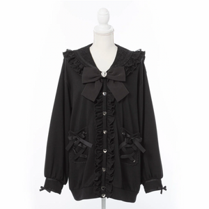 Dear My Love "Heart Lace Ribbon Sailor" jacket