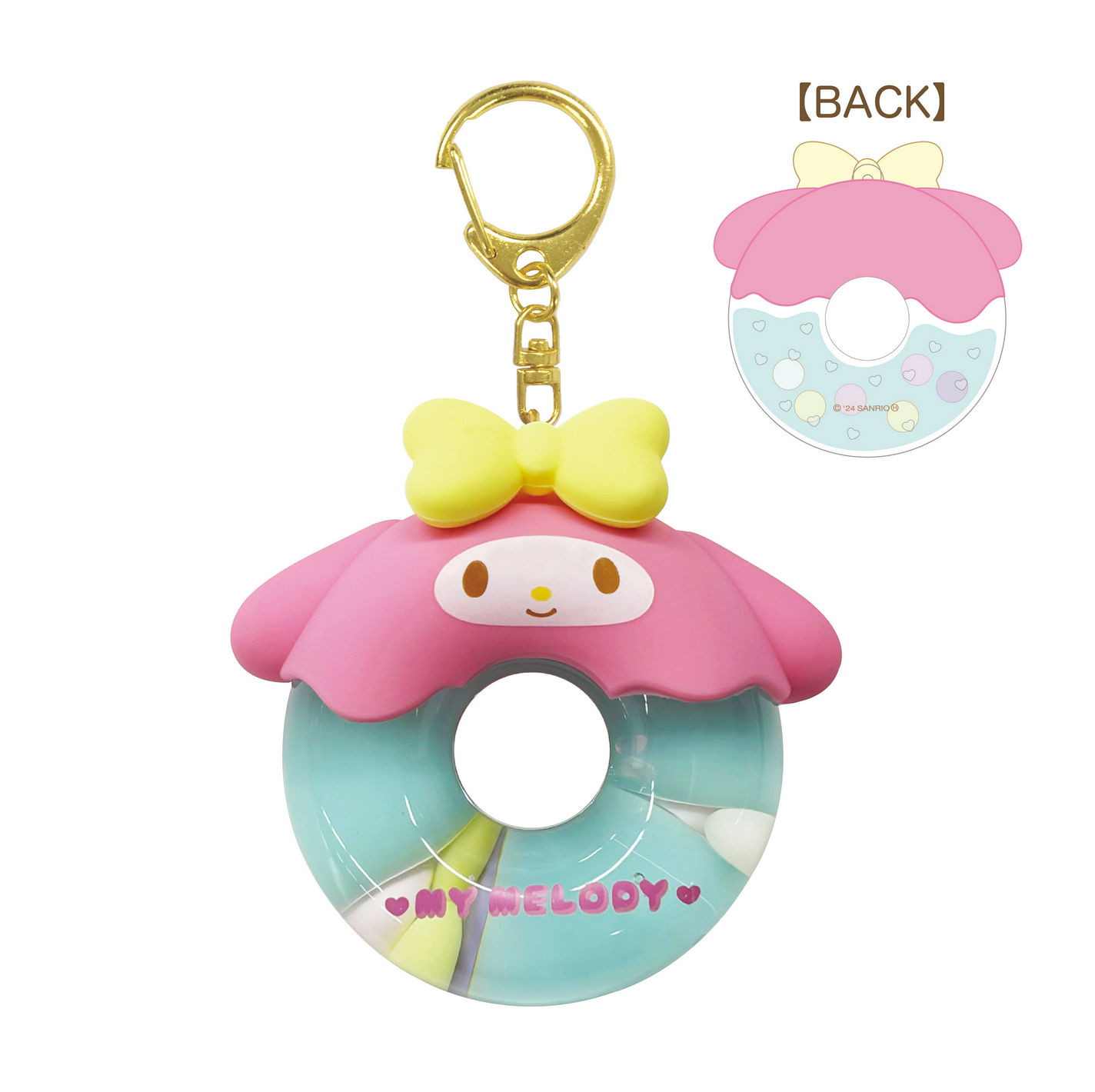 Sanrio My Melody donut keyring