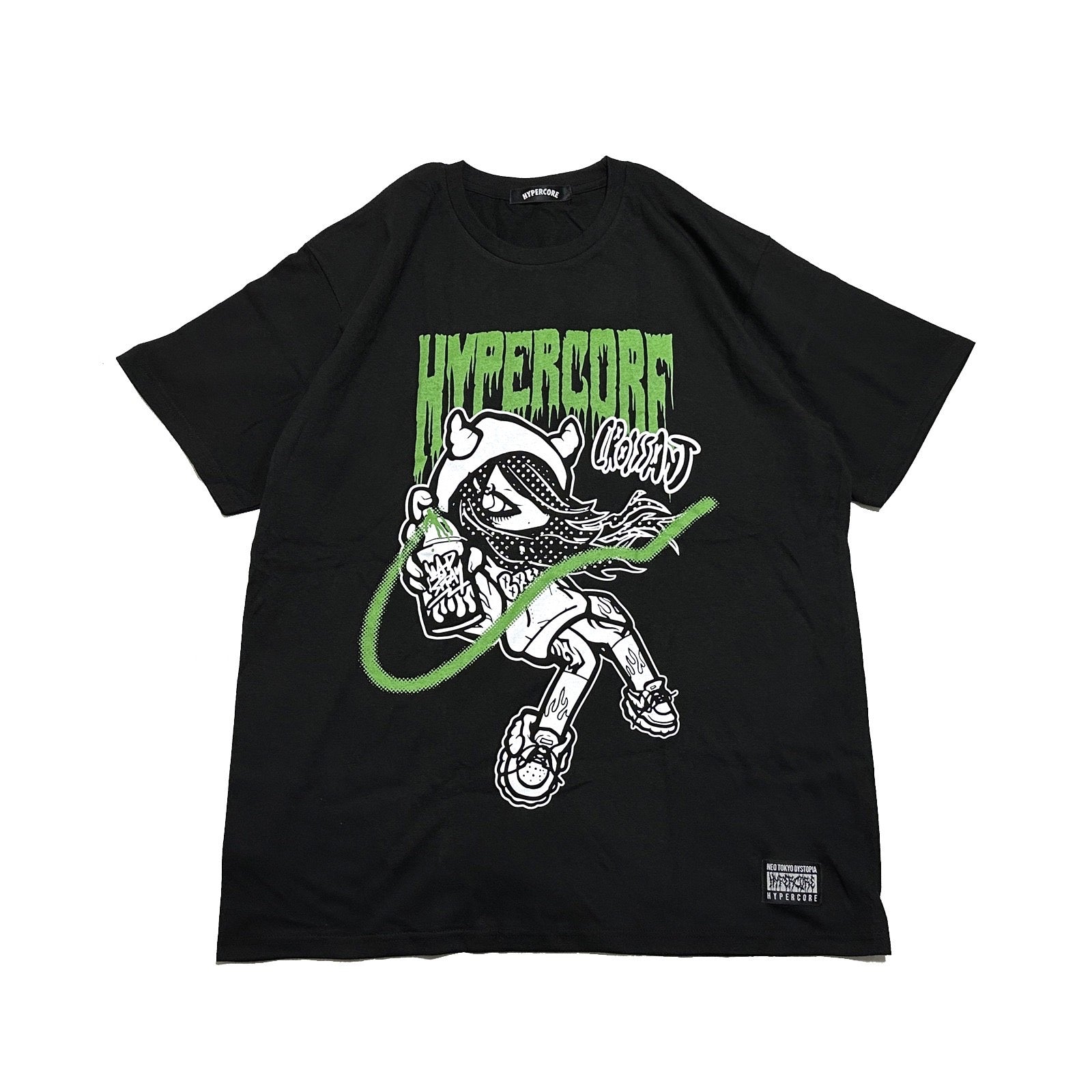 Hypercore "Tagging My Soul" green t-shirt