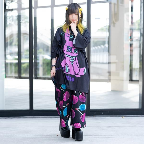 ACDC RAG Bunny Dolls "Nero" t-shirt dress