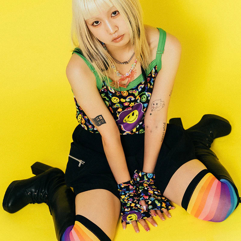 ACDC RAG x Fairy Space arm warmers – Grumpy Bunny