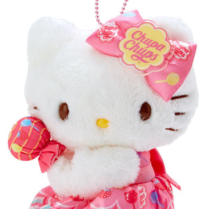Sanrio Hello Kitty x Chupa Chups collab mascot plushie
