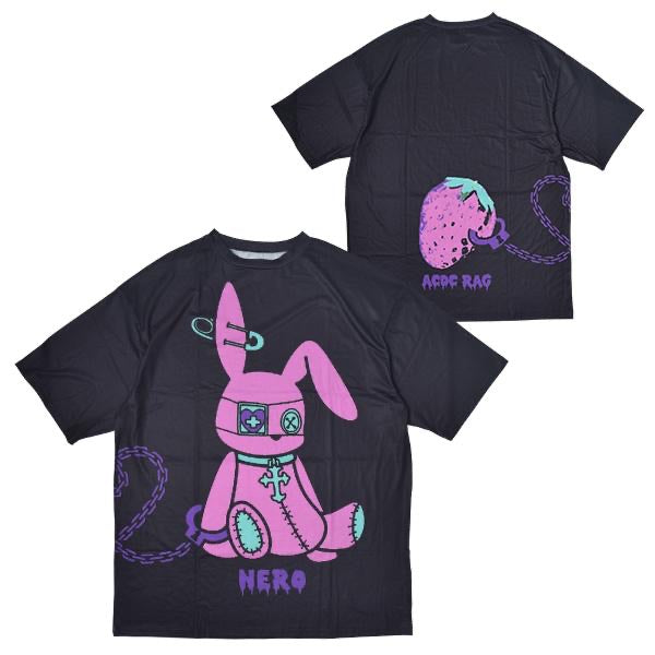 ACDC RAG Bunny Dolls "Nero" t-shirt dress
