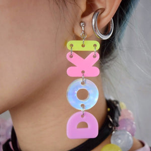 6% DOKIDOKI pastel doki doki earrings