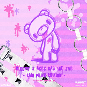 ACDC RAG & Gloomy Bear pastel t-shirt