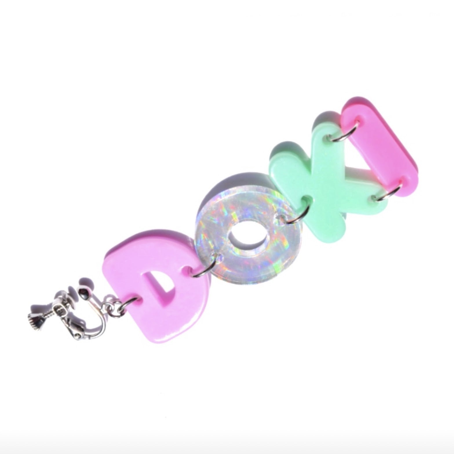 6% DOKIDOKI pastel doki doki earrings