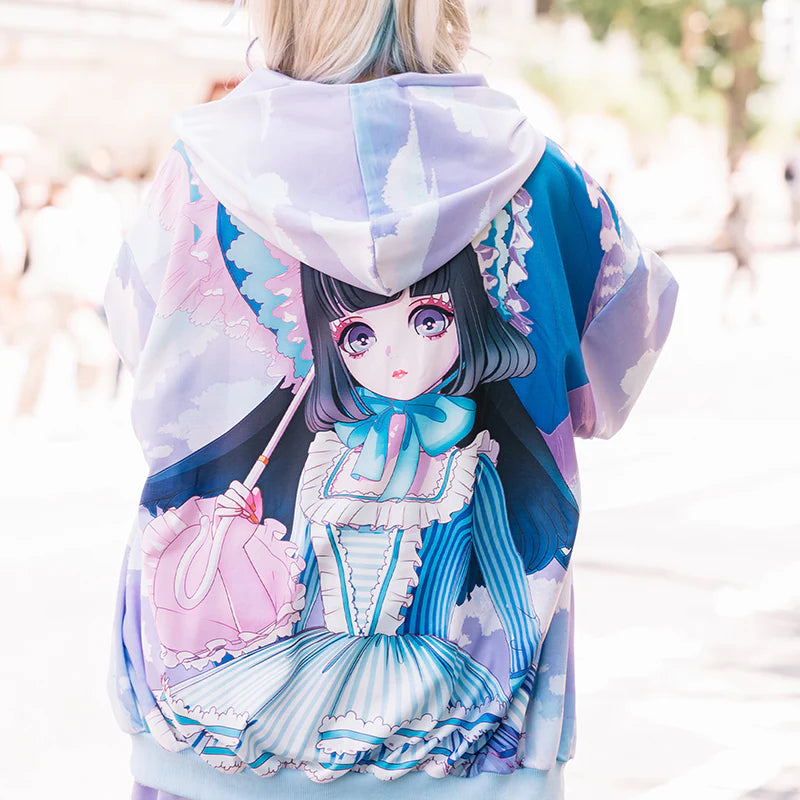 ACDC RAG x Artiswitch Loli Lulu hoodie Grumpy Bunny