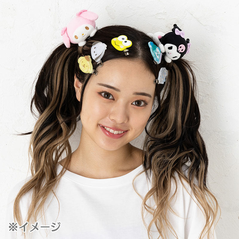 Sanrio Kuromi plushie hair clip