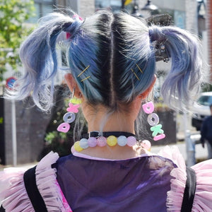 6% DOKIDOKI pastel doki doki earrings