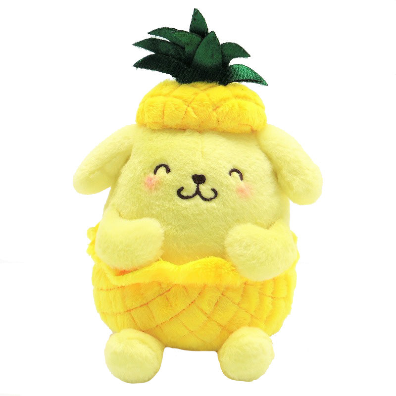 Sanrio Pompompurin pineapple plushie mascot