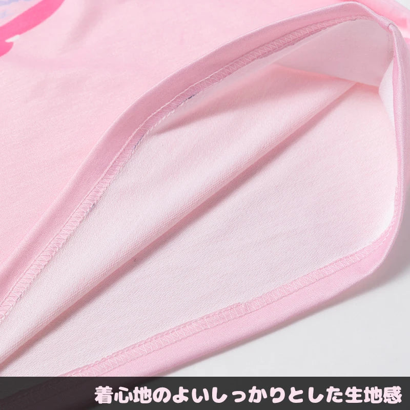 ACDC RAG and Gloomy Bear long sleeve pastel pink t-shirt