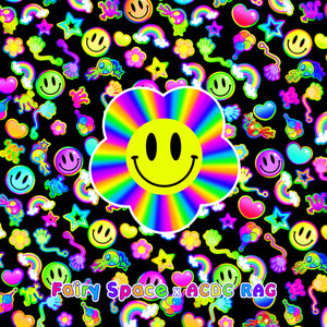 ACDC RAG x Fairy Space rainbow t-shirt