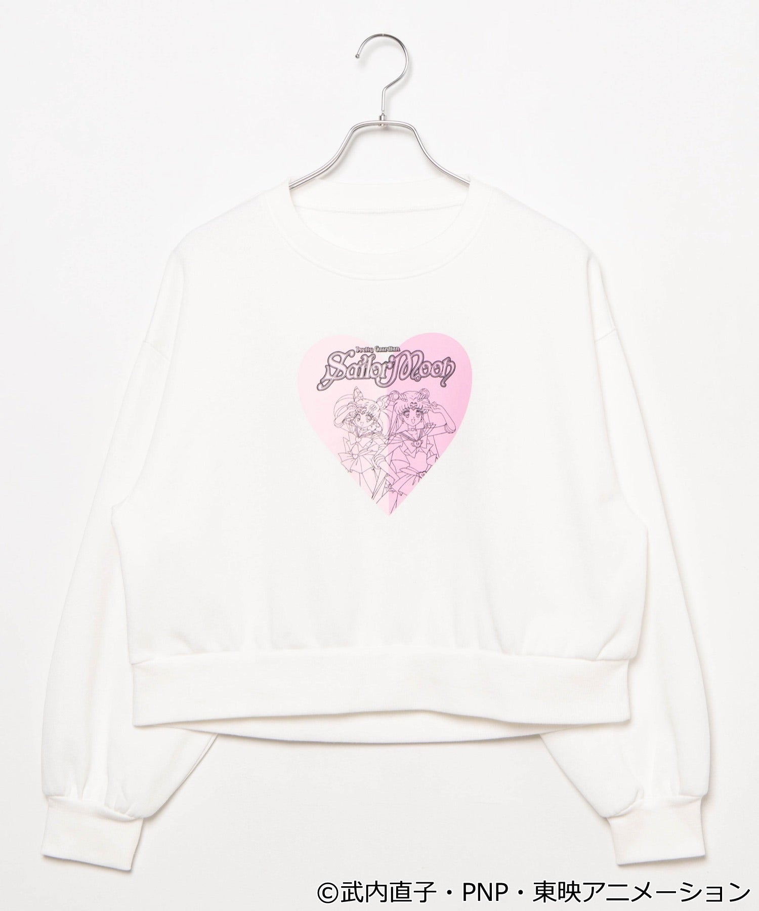 WEGO x Sailor Moon 25th Anniversary heart sweatshirt