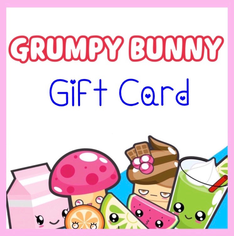 Grumpy Bunny gift card