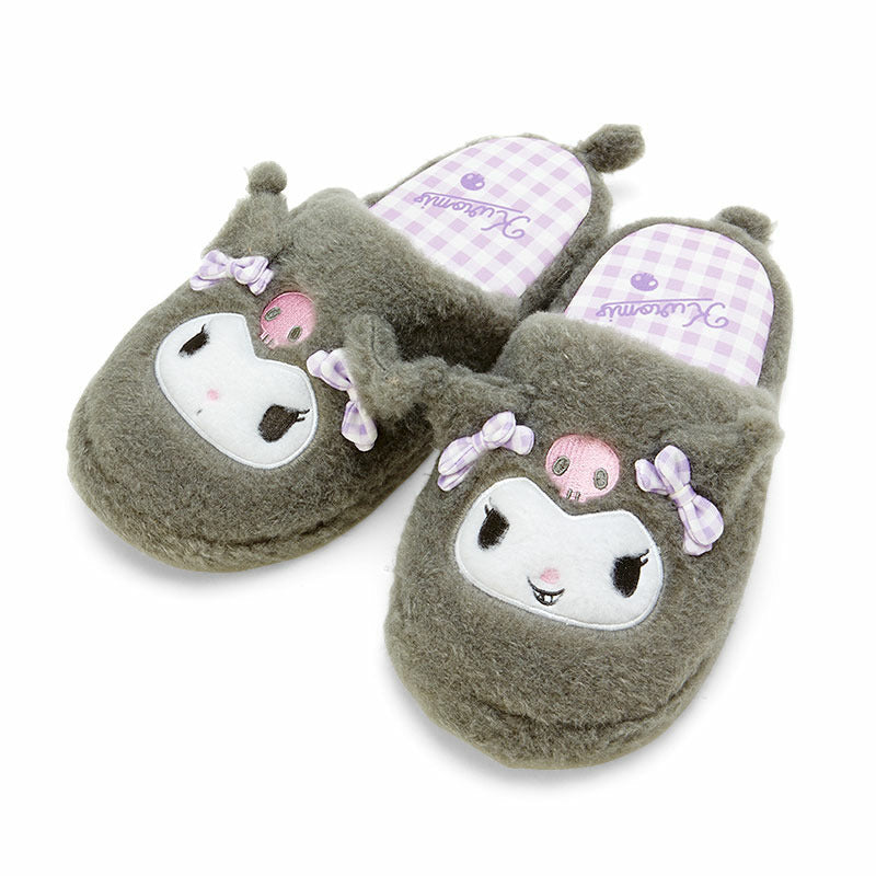 Sanrio Kuromi fluffy slippers