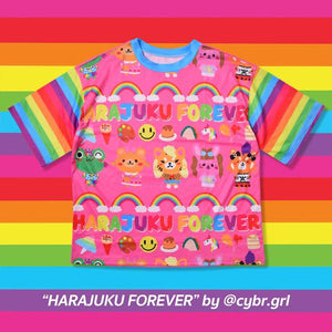 ACDC RAG "Harajuku Forever" design contest t-shirt WINNER