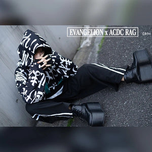 ACDC RAG Evangelion hoodie