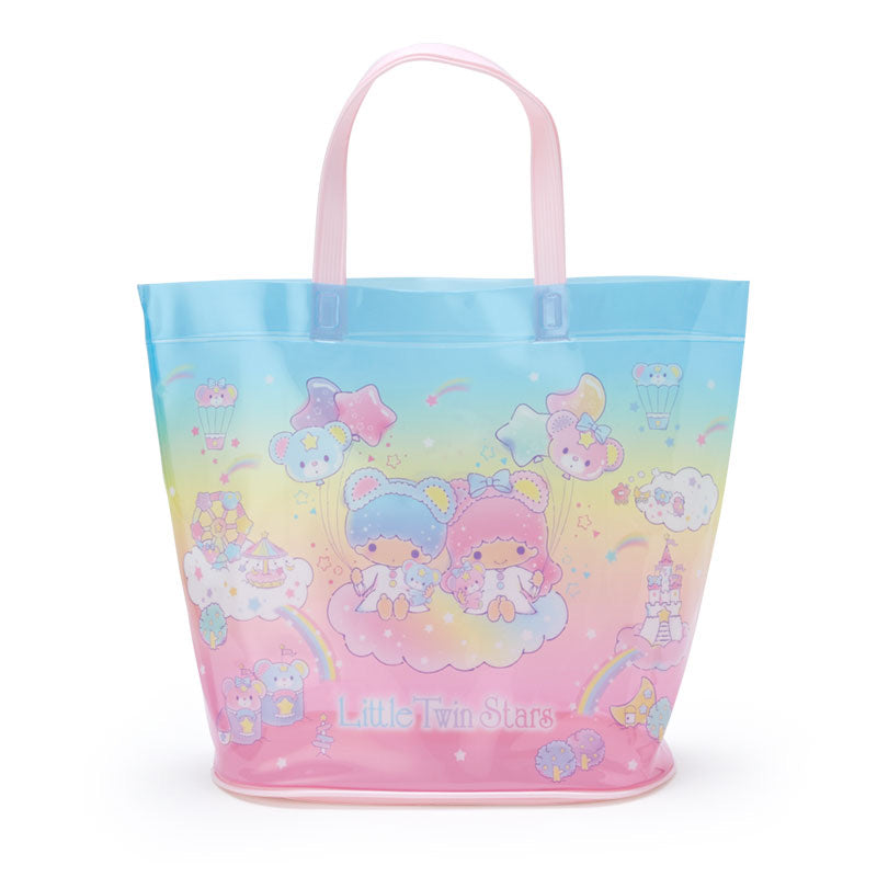 Sanrio Little Twin Stars pastel beach bag