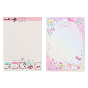 Sanrio Hello Kitty notepad & stickers