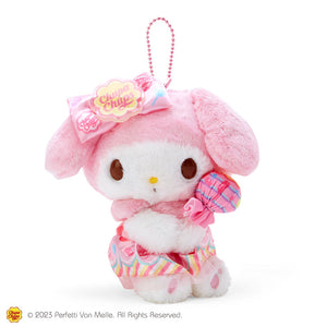 Sanrio My Melody x Chupa Chups collab mascot plushie