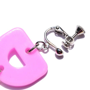 6% DOKIDOKI pastel doki doki earrings