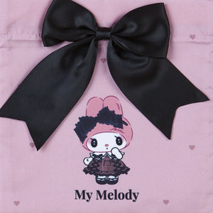 Sanrio My Melody "Melokuro" drawstring pouch