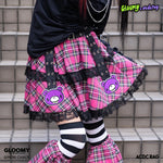 ACDC RAG & Gloomy Bear vivid belt skirt