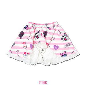 ACDC RAG x Menhera Chan pink skirt